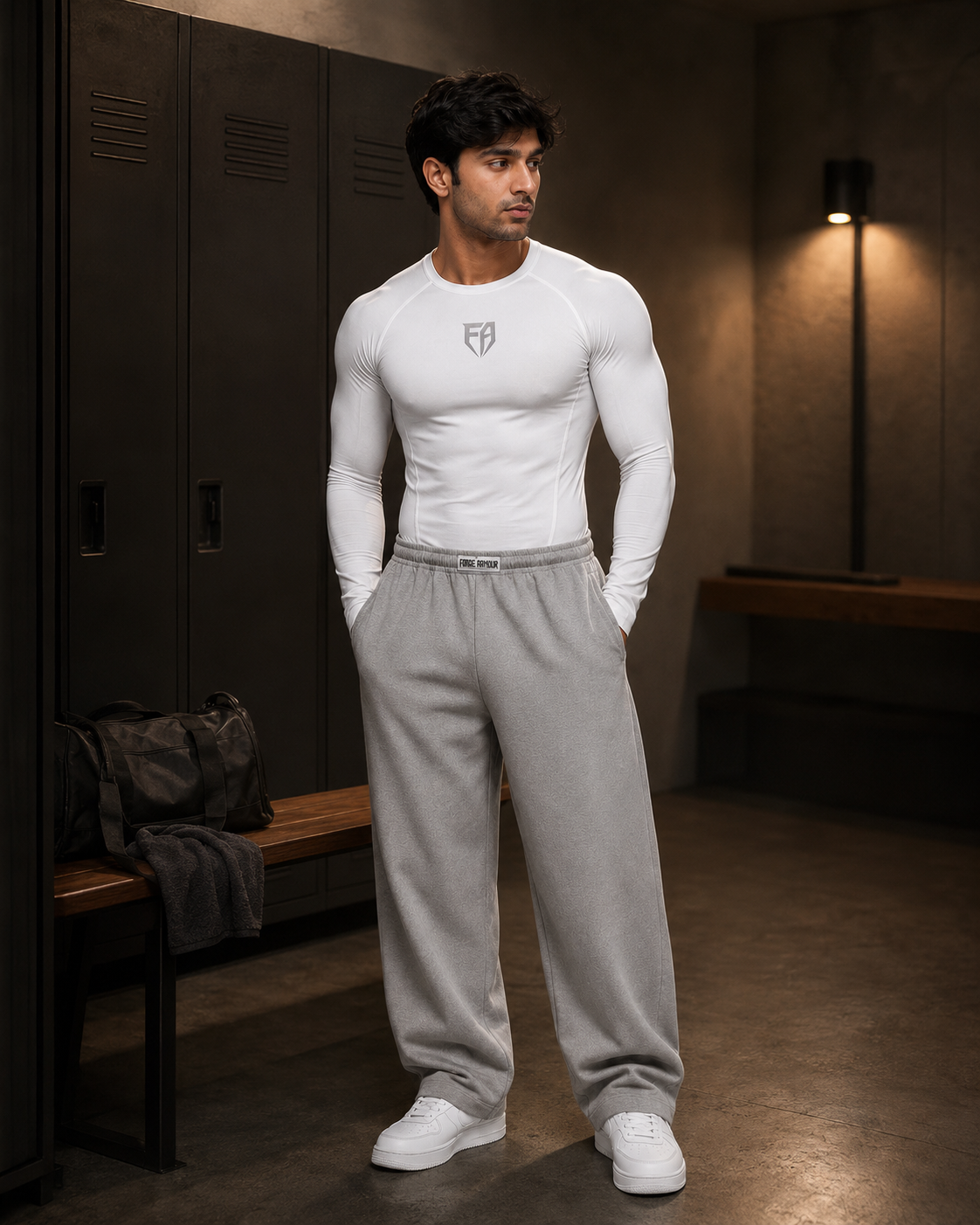 Active pulse long sleeve compression fit