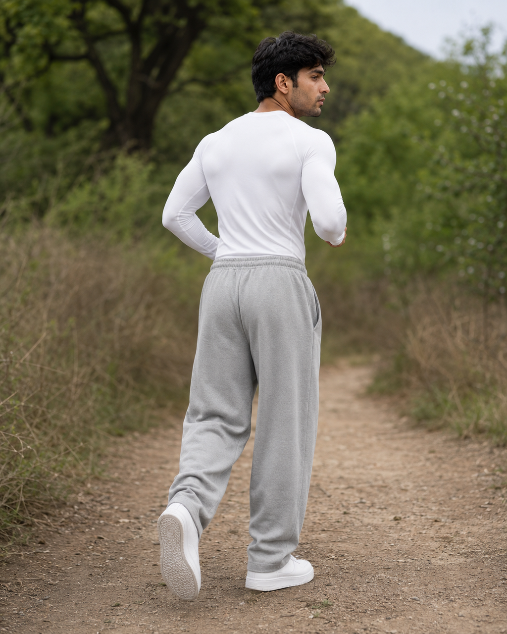 Active pulse long sleeve compression fit