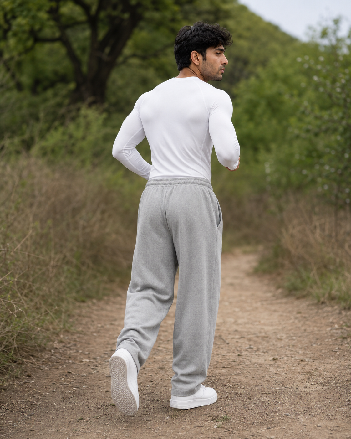 Active pulse long sleeve compression fit