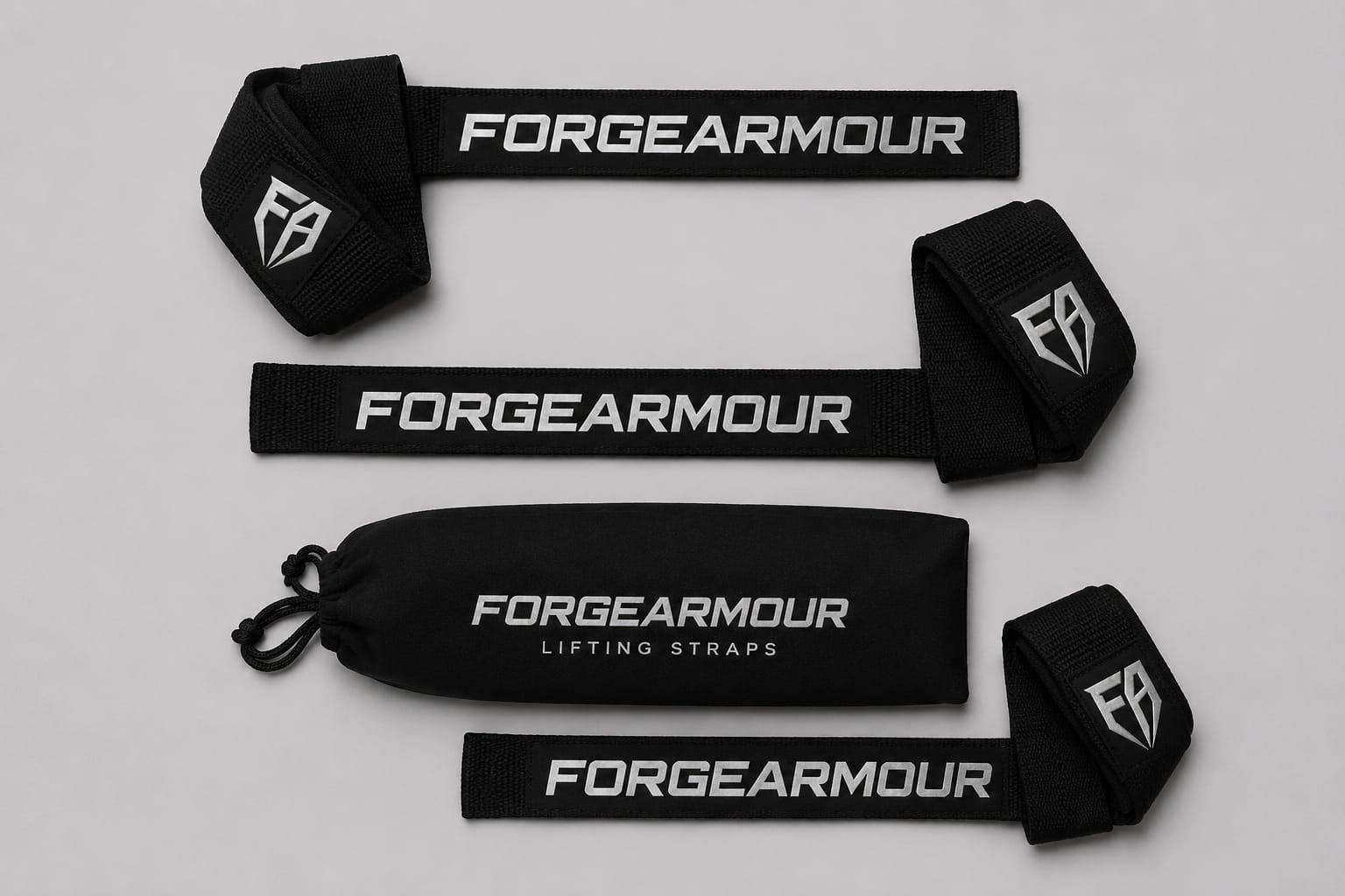 Auto Grip Self Applying Silicone Lifting Straps